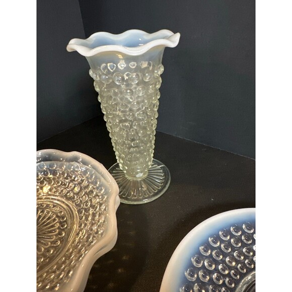 Anchor Hocking Moonstone Opalescent Glass 7-pc Set - Picture 9 of 10